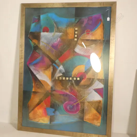 ERIC WAUGH FRAMED ART PRINT TAG 1070 X 1480 MM