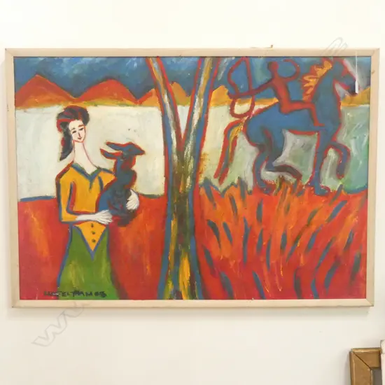 LEE FELTHAM OIL ON CANVAS S+D 83 690 X 1020 MM