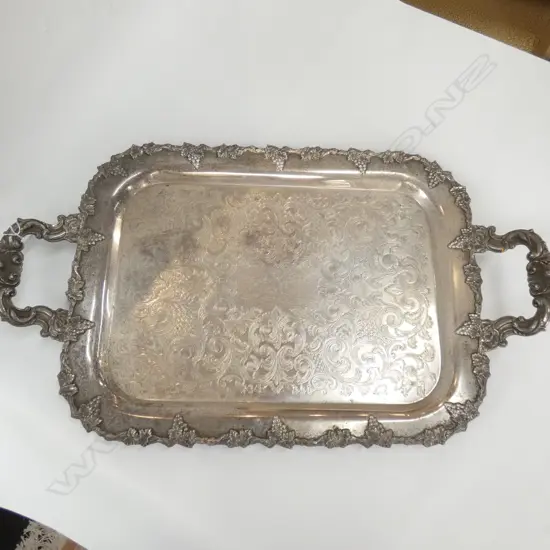 E.P TWO HANDLED DRINKS TRAY