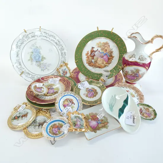 LOT ASSORTED LIMOGES CHINA