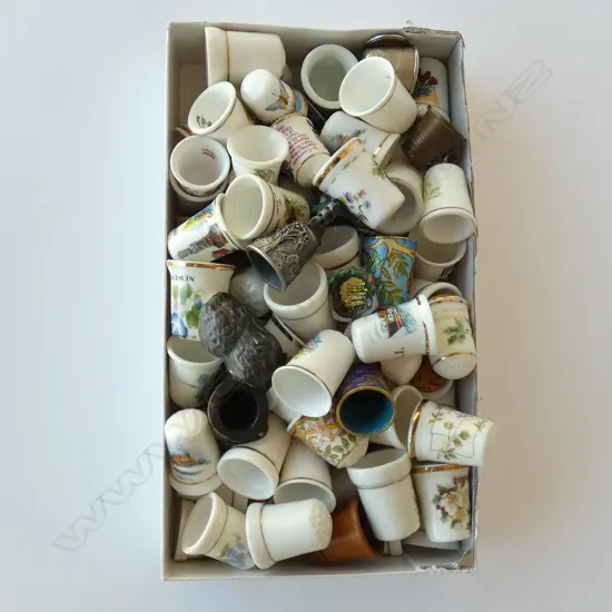 LOT ASSORTED CHINA THIMBLES