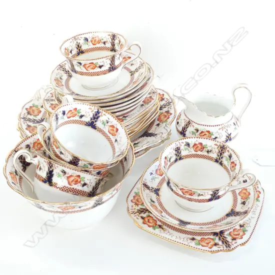 23 PCE TUSCAN CHINA TEA SERVICE