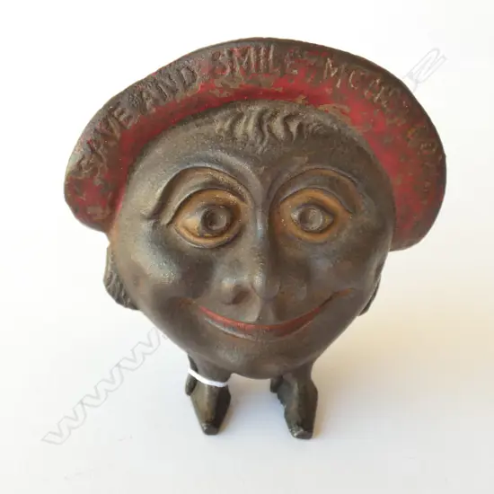 SAVE AND SMILE MONEY BOX H. 110MM