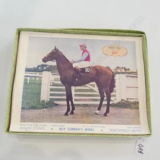 BOXED SET 1950'S NZ HOOF BEATS HORSE PRINTS