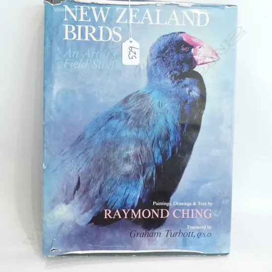 RAYMOND CHING, NEW ZEALAND BIRDS  AN ARTIST'S FIELD STUDY