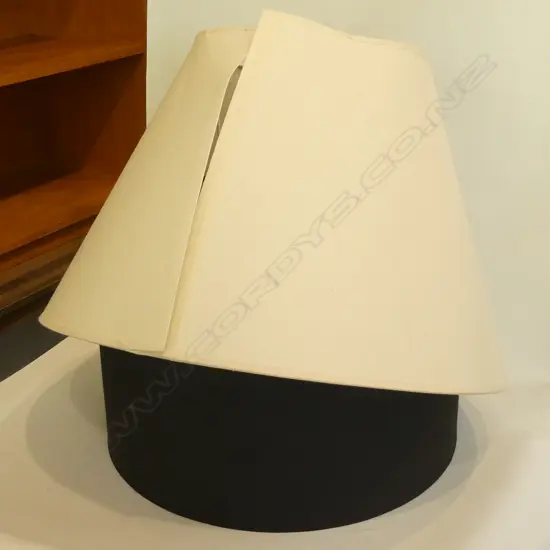 2 LARGE LAMPSHADES ONE 400MM DIA OTHER 510MM