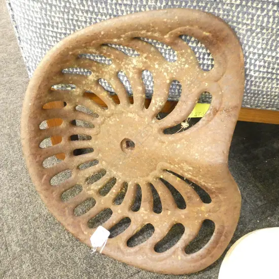 ORIGINAL 1920S TRACTOR SEAT