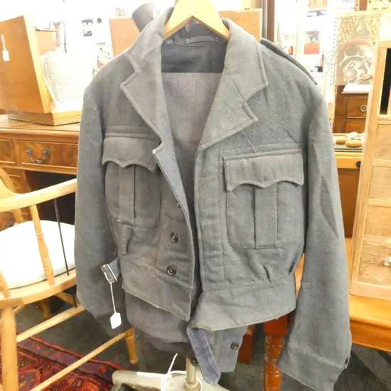 1952 NZ AIRFORCE UNIFORM, SIZE 7, CHEST 35-36 INCHES