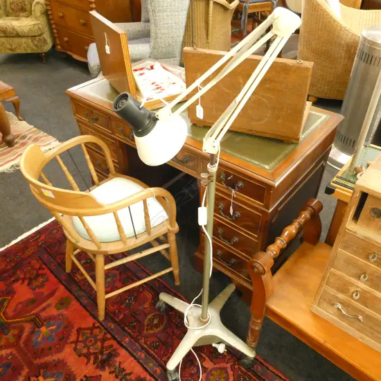 MID CENTURY ANGLEPOISE LAMP, H. 1650MM