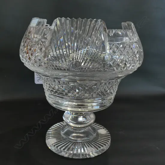 LARGE WATERFORD CRYSTAL VASE