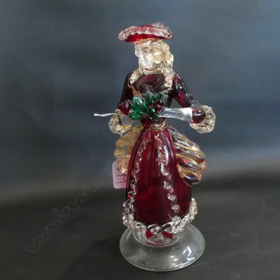 MURANO GLASS FIGURE H. 210MM
