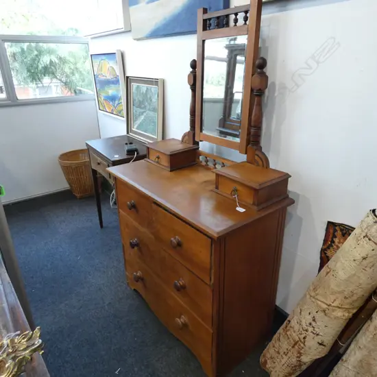 KAURI COLONIAL DRESSING TABLE W900 MM