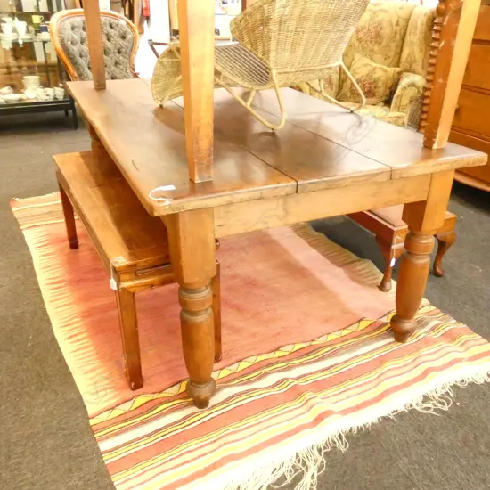 PINE COLONIAL DINING TABLE L 1740 MM