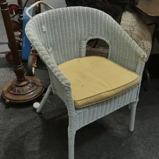 WOVEN CANE CHAIR 