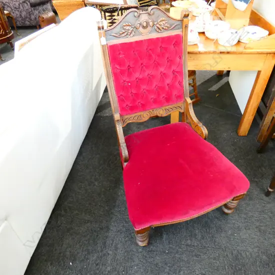 KAURI EDWARDIAN GRANDMOTHER CHAIR