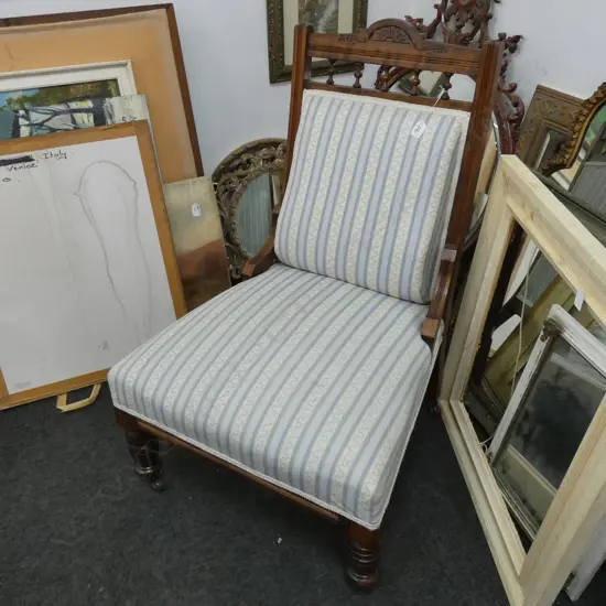 VICTORIAN GRANDMOTHER CHAIR W. 620MM