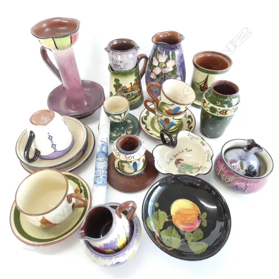 BOX LOT ASST. TORQUAY WARE