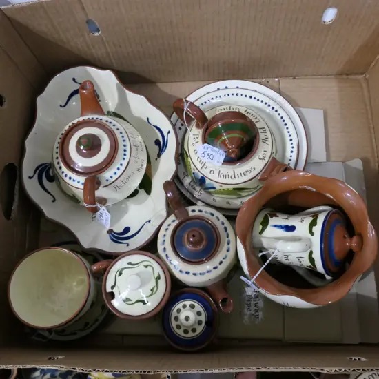 11 PCES TORQUAY WARE 