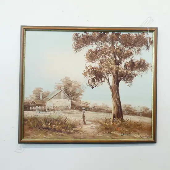 L. ELLIOT OIL - AUSTRALIAN LANDSCAPE