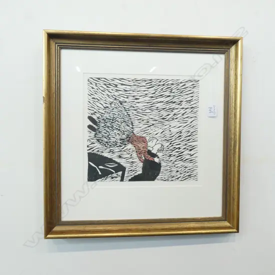 KATHRYN MADILL WOODBLOCK CATCH A/P H 770 MM