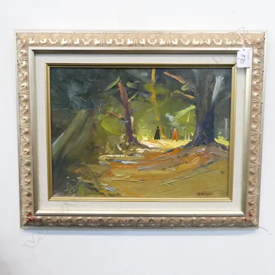 DON NEILSON OIL ON CANVAS BOARD SIGNED...