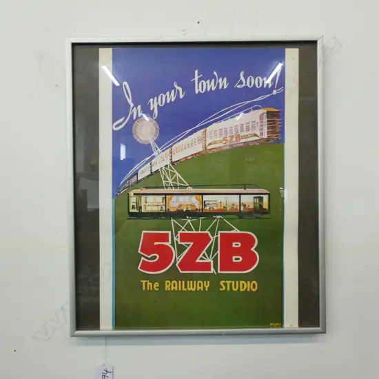 RAILWAY POSTER IN YOUR TOWN SOON 52 B
