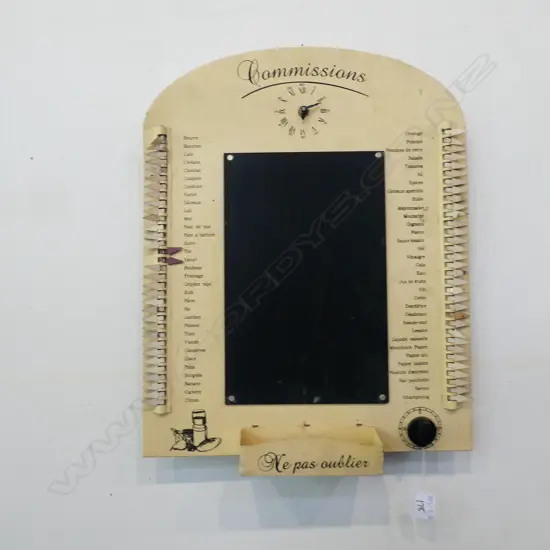 A VINTAGE FRENCH KITCHEN SHOPPING NEED LIST