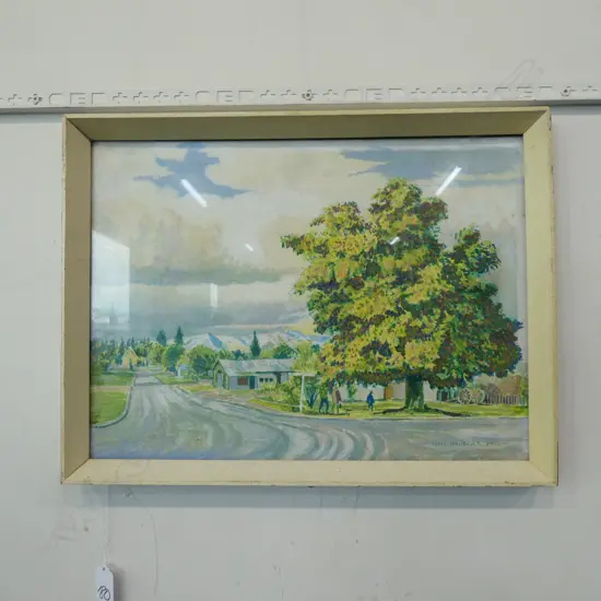 FRAMED PRINT BY CYRIL WHITEOAK 430 X 330 MM