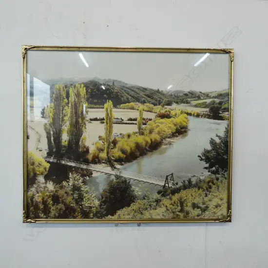 A.R KINGSFORD BREMA STUDIOS H/COLOURED PHOTO 310 X 260 MM