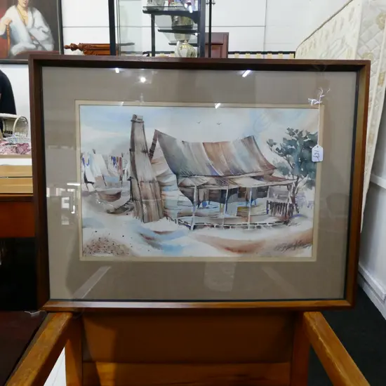 TED SHERWEN MOKAI TAUPO NO 2 W/COLOUR 330 X 510 MM