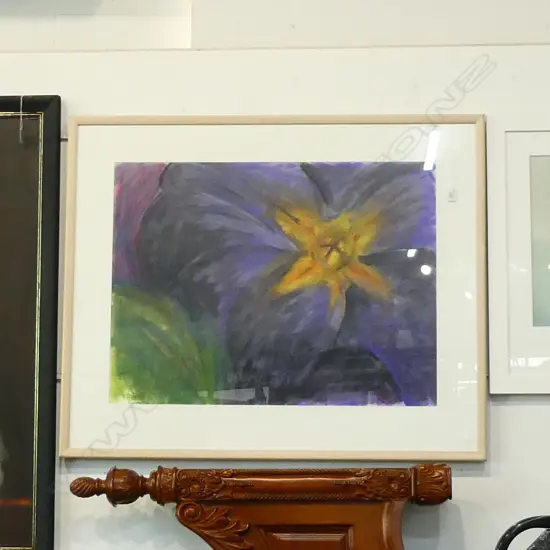 MALCOLM HARRISON ACRYLIC ON PAPER NIGHT STAR 600 X 800 MM