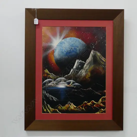 FANTASY SPACE PRINT 740 X 600MM