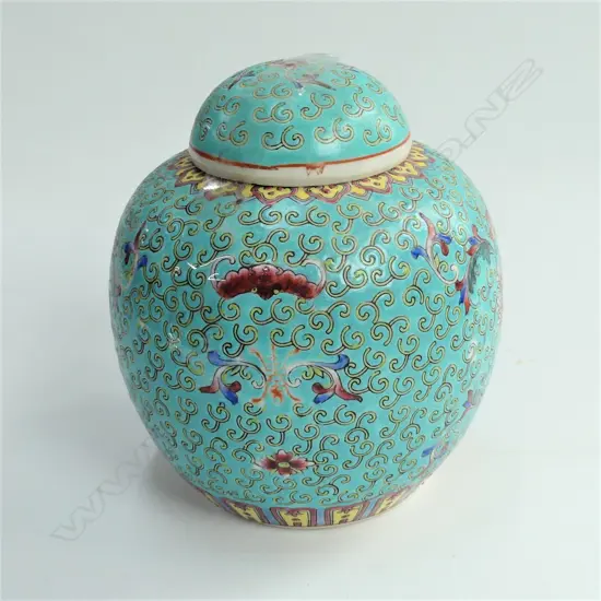JIANGXI JINGDEAHEN GINGER JAR C 1940-60 H 150 MM