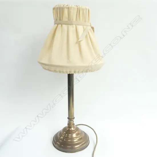 FRENCH BRASS TABLE LAMP