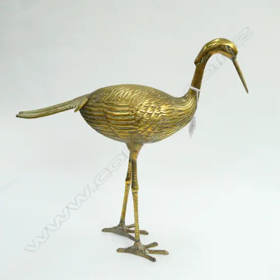 BRASS HERON H. 350MM