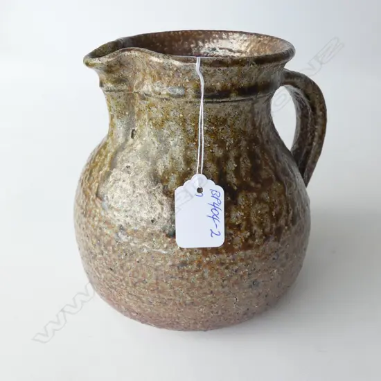 ANDREW VAN DER PUTTEN JUG SALT GLAZE EARLY H.155mm