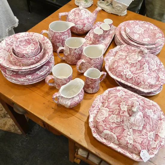 ASST BURLEIGH VICTORIA CHINTZ TABLE WARE
