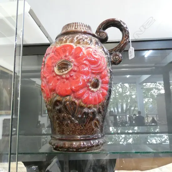 WEST GERMAN VASE H. 370MM