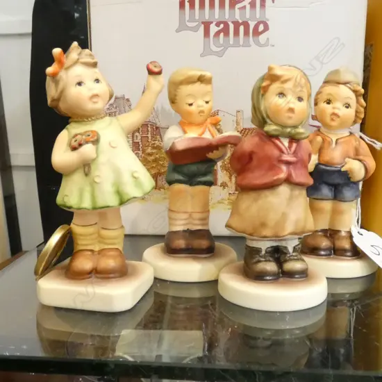 4 X HUMMELS--HONOR STUDENT 2087B--CLEAR AS A BELL 2181, FIRST MATES 2148B--FOREVER YOURS 793