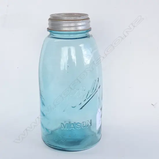 BALL GLASS PRESERVING JAR H 240 MM