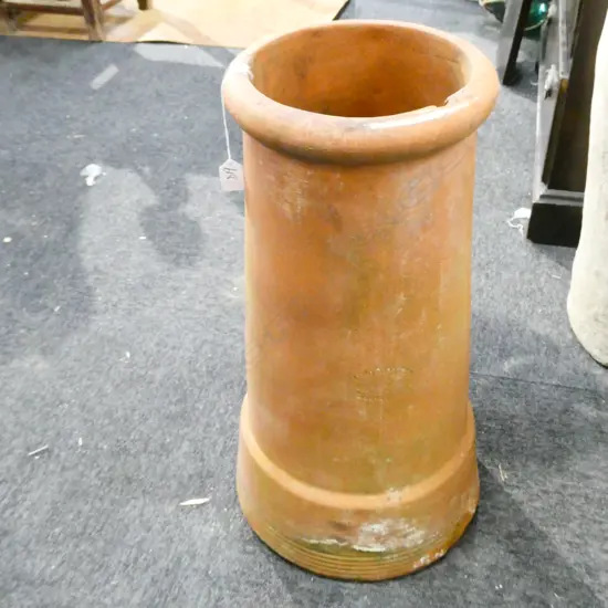 AN AMALGAMATED BRICK + PIPE CHIMNEY POT MIRAMAR H 640 MM