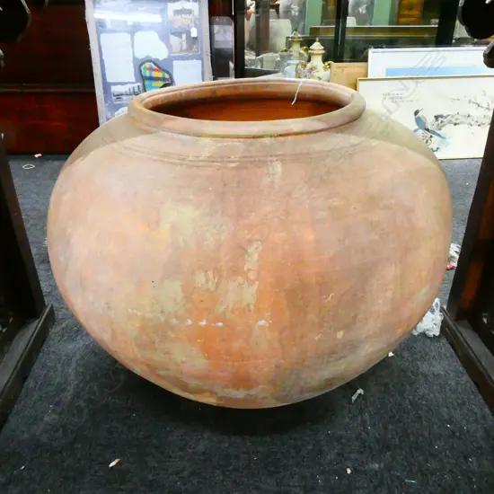 TALL TERRACOTTA POT H. 660MM DIA. 350MM