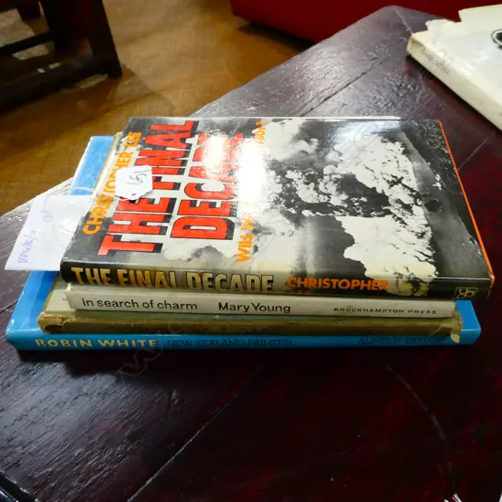 3 BOOKS ROBIN WHITE+C LEE THE FINAL DECADE +MARY YOUNG+SONGS