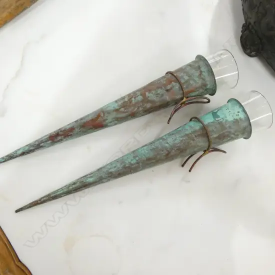 PR OF KOTARE WALL VASES 