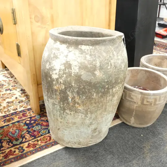 LARGE CERAMIC POT H. 540MM