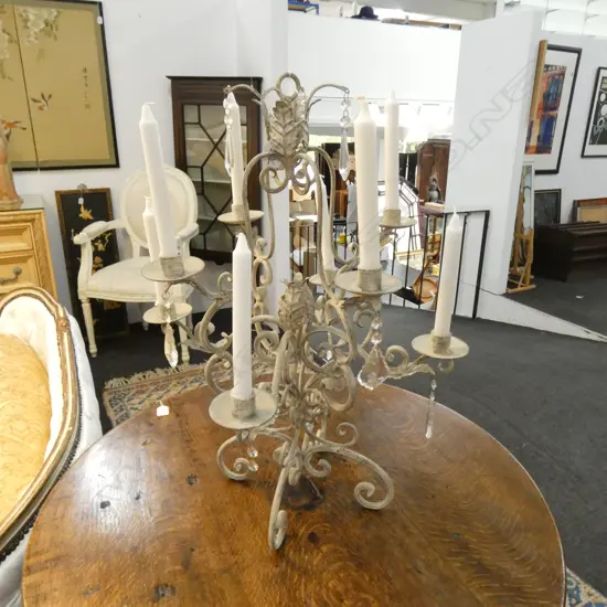 FRENCH 8 ARMED CANDELABRA H.660mm 