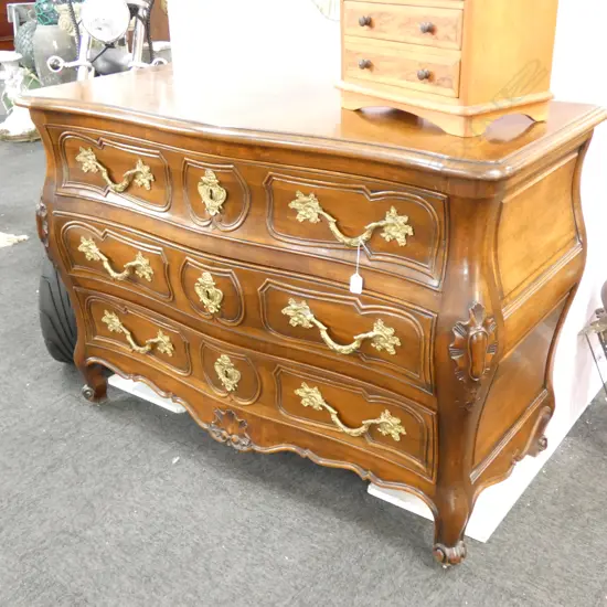 FRENCH STYLE BOMBE COMMODE L. 1250MM