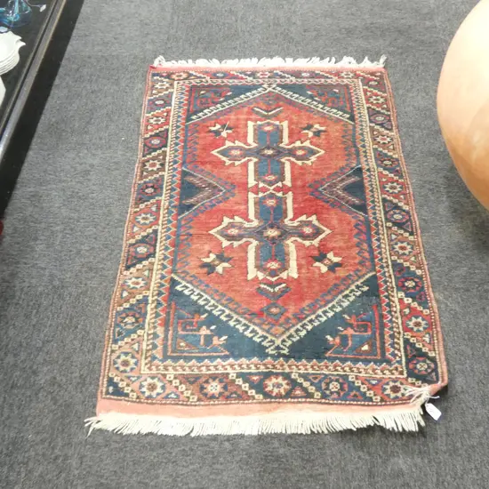 SMALL HAND KNOTTED RUG