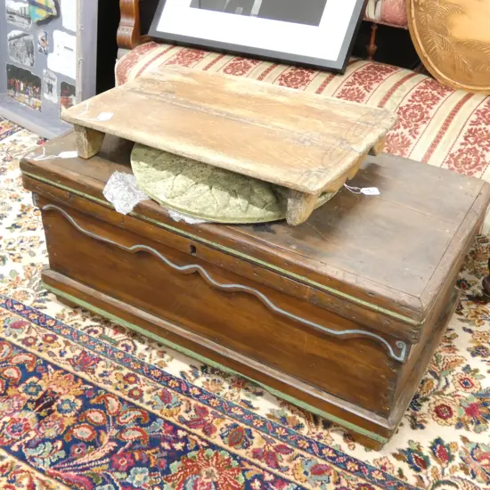 VINTAGE ORIENTAL CHEST L.870MM