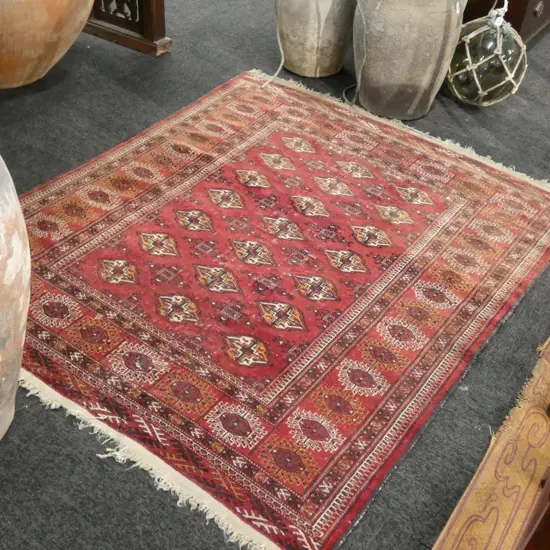 HAND KNOTTED RUG 1620X135